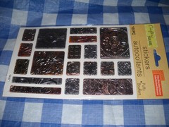 Crafters Square/ASSORTED-Puffy tile,boder,gems (2)18 pc + 21pc + 9pc 3d Motion