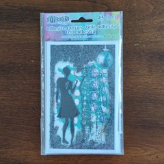 The Paper Studio Stickabilities Stickers Lot w/ Ranger Dylusions Canvas Adhesive