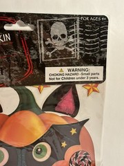 2020 Halloween Stickers glitter cat Pumpkin Jack O Lantern decor carving accents