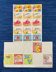Vintage 80’s Scrapbooking Stickers Crafts Scholastic Teacher Sheet Lot 988A