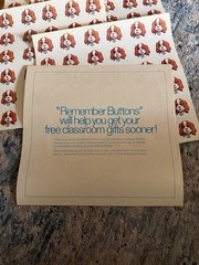 Vintage Dog Stickers “Remember Buttons” Sheets