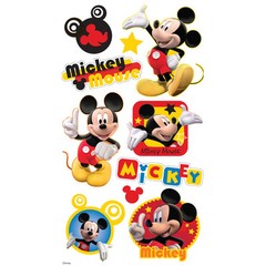 DISNEY MICKEY MOUSE PUFFY Dimensional Stickers EK Success DMFPF stars icon