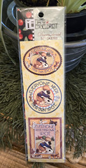 Mary Englebreit ME Dimensional Stickers Everyone Needs Their Own Spot Boy & Dog