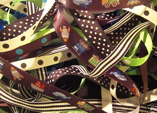 «Little Guy» ribbons 8 yds! ($3.19 shipping for up to 4 sets) Save 40%