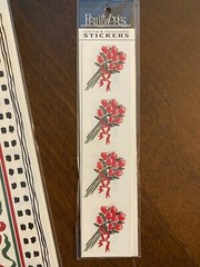 Printworks Border Stickers & 2 Pkgs Stickers Red Rose Pattern NEW Sealed