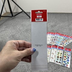 Oriental Trading Sticker Sheets Lot of 19 Multi-Color Holographic Christmas