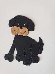 Any 2 Cute Dogs Cardstock die cuts scrapbook cards