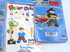 Paperkins Paper Dolls Lot EK Success Scrapbook Glue Book Journal Supply