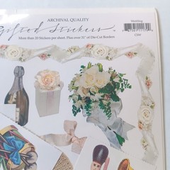 John Grossman Gifted Line Sticker Sheets Victorian Baby Wedding Toys – 11 Sheets
