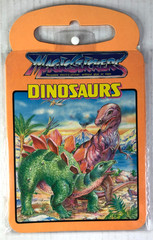 Vintage Magic Stickers Dinosaurs With Picture Board 1990 Adron Gift Reusable