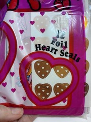 New Vintage 80’s Chocolate Sweet Scents Scratch ‘n’ Sniff Stickers Valentines