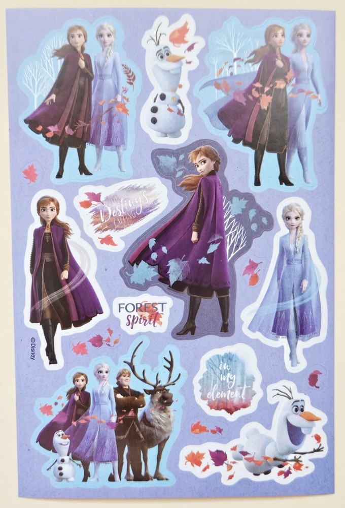 Disney Princess Frozen II/ Sticker sheet