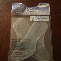 EK SUCCESS DISNEY PRINCESS CINDERELLA GLASS SLIPPER DIMENSIONAL STICKERS Rare
