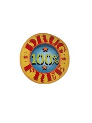 Vtg 80s 90s Dare Anti Drug Sticker Roll Drug Free School Kids Ad – (1) Roll