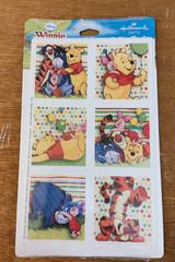 Winnie the Pooh Hallmark stickers NIP sealed Tigger Eeyore Piglet