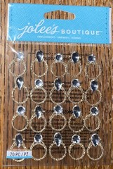 RARE Jolees Gold Wedding Ring Repeats Gemstones Proposal Will U Marry Me 3D Love