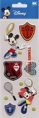 Vintage Licensed Disney Mickey & Minnie TENNIS 3D Stickers 70054 FAST FREE ship!