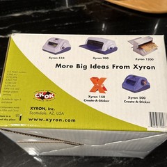 Create-A-Sticker By Xyron Model 500