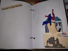 USA America Junk Journal Scrapbook