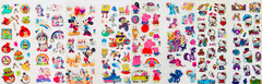 500 STICKER CARTOON THEME, FROZEN Mickey Mouse LION KING BARBIE Harry Potter+