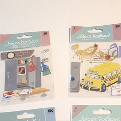 Prom School Graduation scrapbook stickers bundle Craft DIY lot of 7
