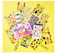 Hello Hobby Dinosaur Themed Stickers, Multicolor, Dinosaur Icons, 31 Count