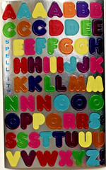 Sanylion -Foiled Alphabet -Medium Size -26001