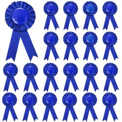 20 PCS Blank Award Prize Recognition Participation Ribbon Party Accessory