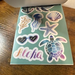 Pen+Gear Vinyl Sticker Book, 14 Sheets with 98 Stickers