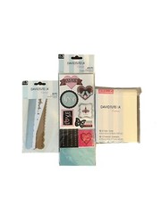 David Tutera Celebrate Embellishments Stickers, Card & Border Strips Lot NIP