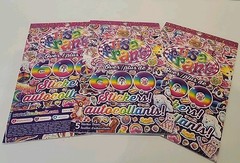 Lot Of 3 Lisa Frank Sticker Books 1800 Stickers Total Colorful 90’s Style JJ