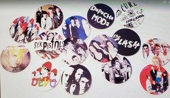 Pre Cut One Inch Bottle Cap Images Rock Bands Mix Free Shipping
