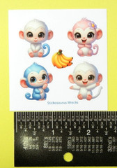 Happy Monkeys Mini Sticker Sheet
