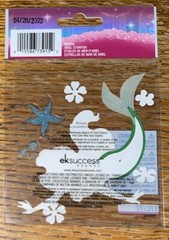 DISNEY The Little Mermaid Ariel Fish Tail Princess Character Scrapbook Stickers