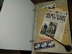 Crime Detective Junk Journals Scrapbook USA