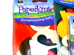 Paperkins Paper Dolls Lot EK Success Scrapbook Glue Book Journal Supply
