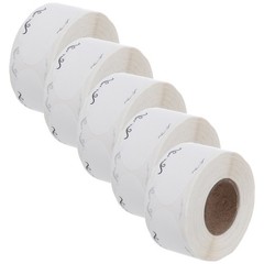 Blank Writable Stickers on Roll White Self Adhesive Labels for Easy Note Taking