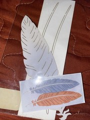 Feathers — Die Cut Laser Cut New – Deluxe Cuts Scrapbooking – Retired #23
