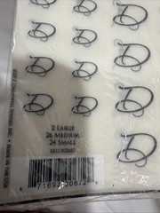 Bellisimo Personalized Monogram Stickers “D” Showers Wedding Marriage Party