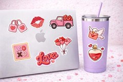 Valentine’s Sticker Set – 14 Piece