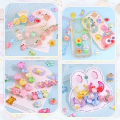 100Pcs Mixed Colors Slime Charms Assorted Cute Jelly Colors-100 PCS