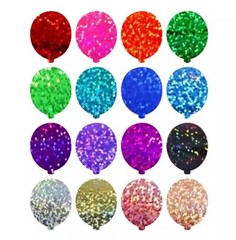 Holographic Sparkle Balloon Sticker Sheet! – Choose a Size & Color!