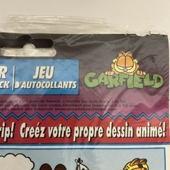 Okee Dokee Garfield Sticker Activity Pack Create Your Own Cartoon Strip DAMAGED