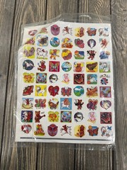 Vintage 1985 Institutional Financing Services Multi-Colored Stickers