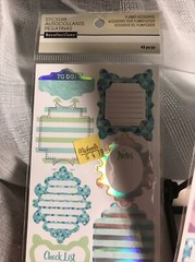 SCRAPBOOK PLANNER journaling stickers LOT OF 4 Pkgs NEW Organize Recollection