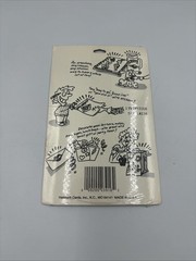 1981 Hallmark Teddy Bear Keeping In Touch Greetings Stickers Sealed 8 Sheets