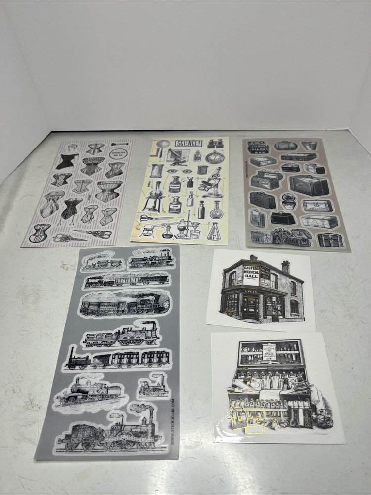 Stickii Club Sticker Sheet Lot