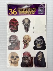 Paper Magic Group Vintage Halloween Creature Stickers Scary Ghoul Skeleton (35)