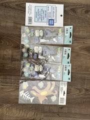 Lot of 5 Adorable Jolee’s boutique Etc Cat stickers scrapbook
