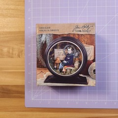 Tim Holtz Idea-olog Curio Clock Black TH94216